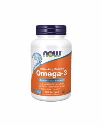 NOW Foods Omega-3 Molecularly Distilled 1000mg